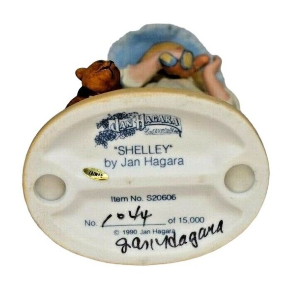 Jan Hagara Autographed Limited Edition Shelley Figurine 1990 - Picture 5 of 5